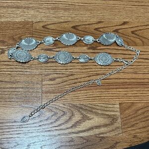 Amazon Silver Chain Belt